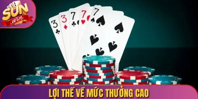 Lợi thế về mức thưởng cao
