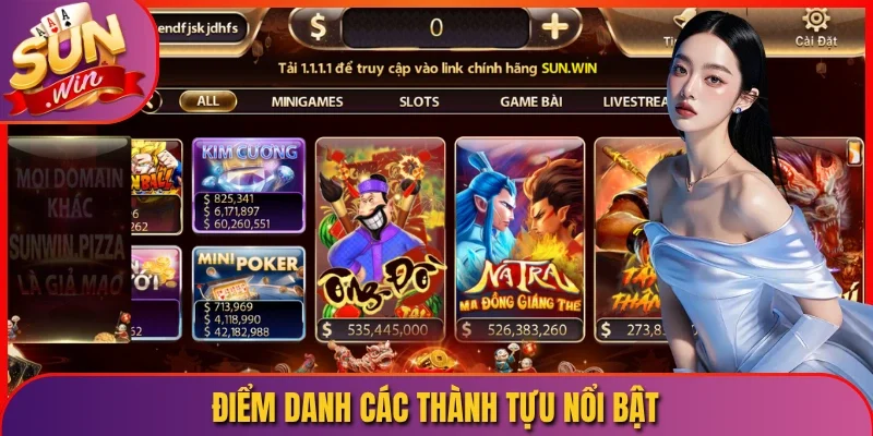 Điểm danh các thành tựu nổi bật